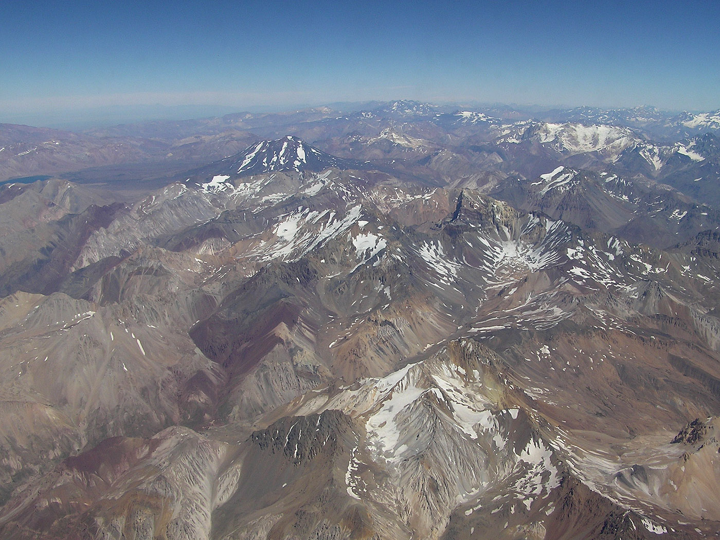 Andes near Santiago, Chile